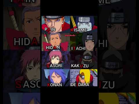 AKATSUKI #naruto #anime