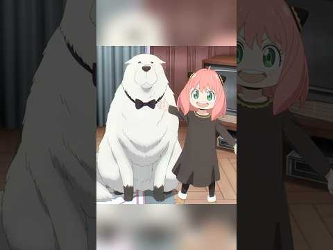 Anya found the best dog☺️ #anime