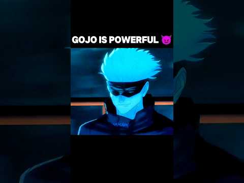 [Gojo's Power Unbelievable] 😈 #gojo #jujutsukaisen #gamingwithkrishna #anime #music #sukuna