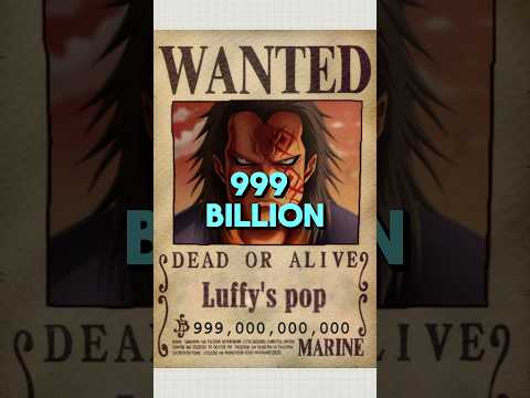 Highest Bounty Characters | Onepiece | #anime #onepiece  #shorts
