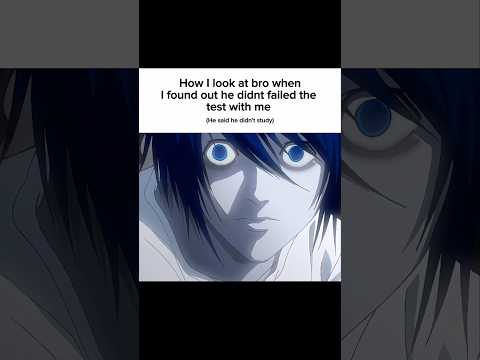 Im gonna touch him so bad #deathnote #deathnotememes #anime #memes #relatablemems #relatable
