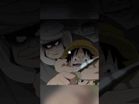 Luffy is not intimidated by anything😅 #anime