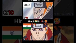 Naruto Shippuden Ohio Hindi Dubbed Parody ( Wait Till the End 🤣 ) Dub Voice by Yo Dub #anime #manga