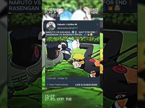NARUTO VS KAKASHI 🥶🗿