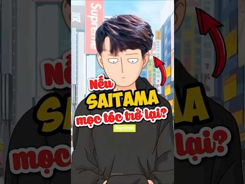 Nếu thánh trọc Saitama mọc tóc trở lại? #onepunchman #anime #saitama #shorts