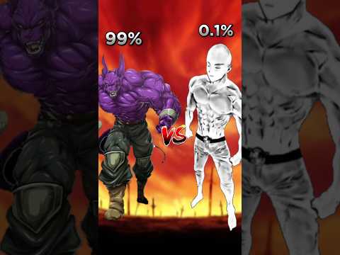 Saitama vs Beerus #saitama#beerus#dragonball#onepunchman#anime#shorts