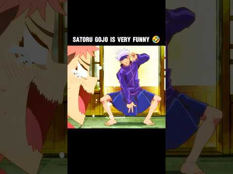 [Satoru Gojo Is Very Funny] 🤣 #gojo #jujutsukaisen #gamingwithkrishna #anime #fyp
