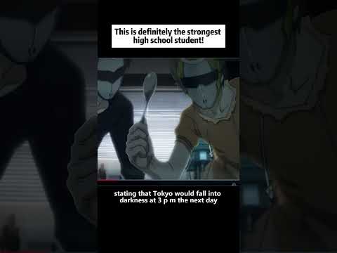 This is definitely the strongest high school student!  #anime #animeweeb #animeedit #youtube #fyp