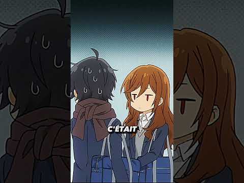 Un petit Bisous Surprise🥰l Horimiya l #anime #animeedit #shorts