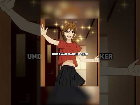 Zog die Kleidung ihres kleinen Bruders an 😳 #anime